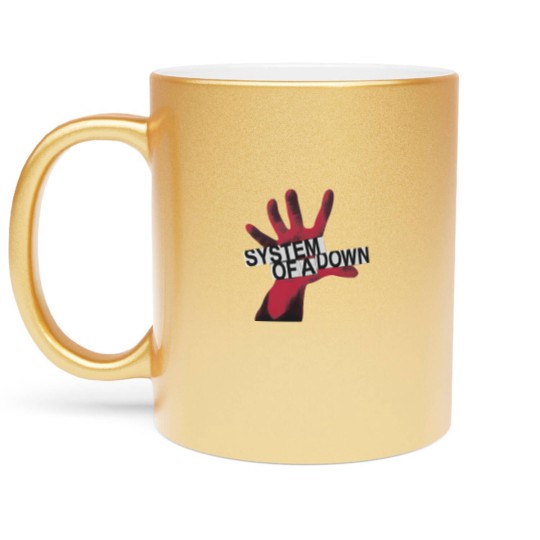 Discover SYSTEM OF DOWN Metallic Mugs