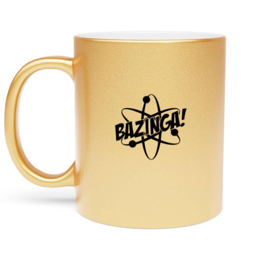 Discover Bazinga Metallic Mugs