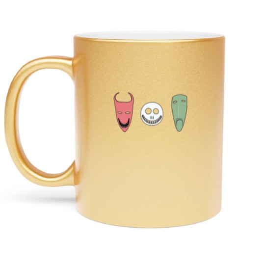 Discover Lock, Shock and Barrel Masks Metallic Mugs