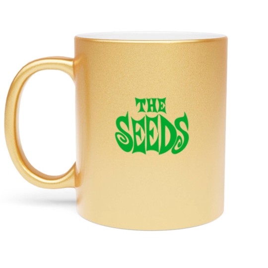 Discover the seeds band logo Metallic Mugs