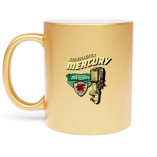 Discover Mercury vintage Outboard Motors - Mercury - Metallic Mugs