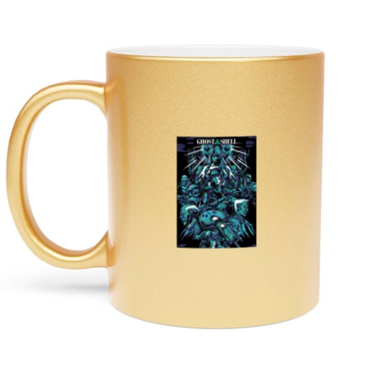 Discover Ghost In The Shell Metallic Mugs