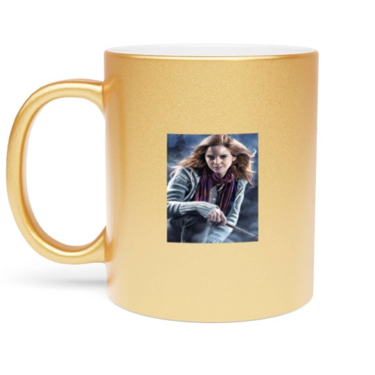 Discover emma watson 8 Metallic Mugs
