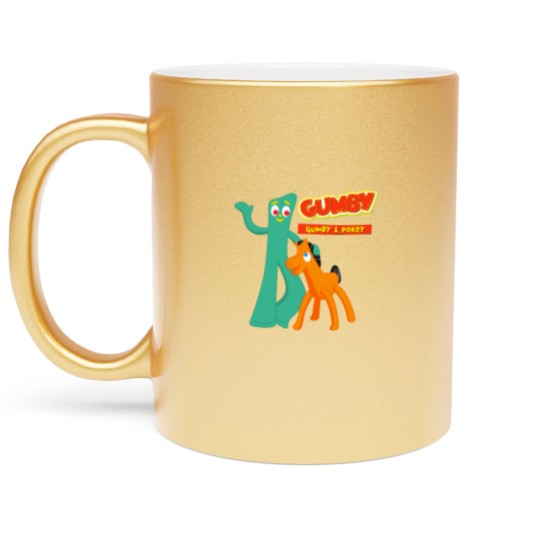 Discover Gumby and pokey Metallic Mugs