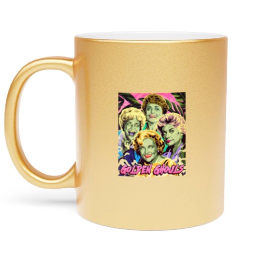 Discover GOLDEN GHOULS Metallic Mugs Metallic Mugs
