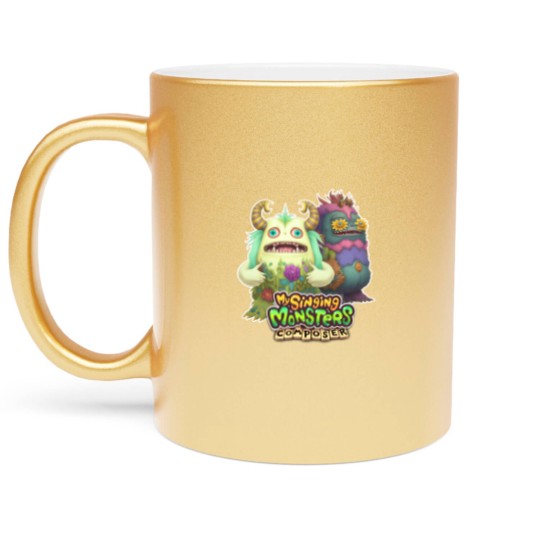 Discover my singing monsters, rare wubbox, my singing monsters monsters, my singing monsters wubbox Metallic Mugs