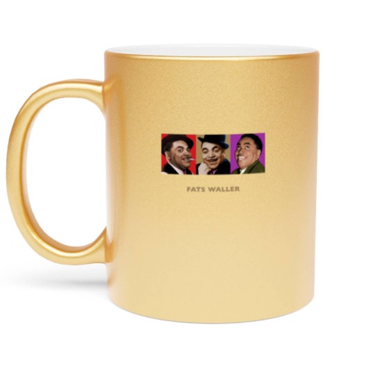 Discover Fats Waller Metallic Mugs