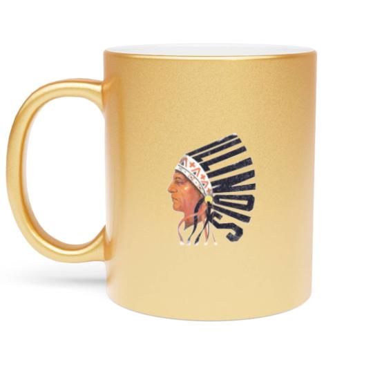 Discover Illinois Old University Metallic Mugs