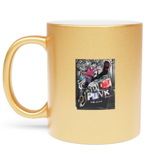 Discover SpiderPunk  Classic - SpiderPunk  Classic Metallic Mugs