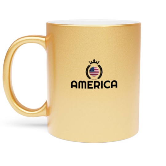 Discover USA, USA Metallic Mugs, America, USA Metallic Mugs Metallic Mugs