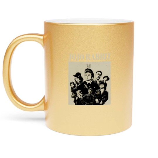 Discover Jojo Rabbit Movie Metallic Mugs, Jojo Rabbit Metallic Mugs, Jojo Rabbit Vintage Metallic Mugs