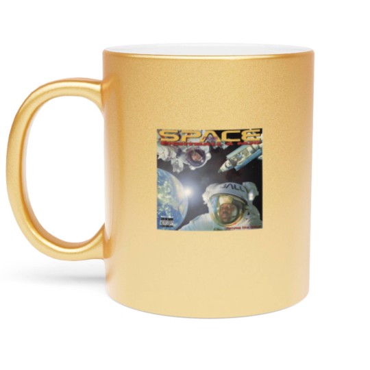 Discover  Eightball and MJG OL ScHoOL Space Age Pimpin Metallic Mugs