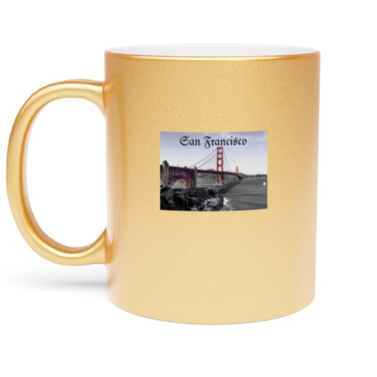 Discover San Francisco Metallic Mugs