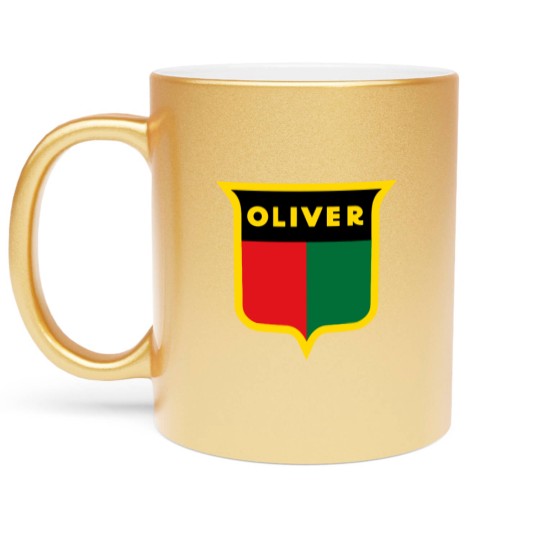 Discover LOGO  OLIVER TRACTORS125 Metallic Mugs