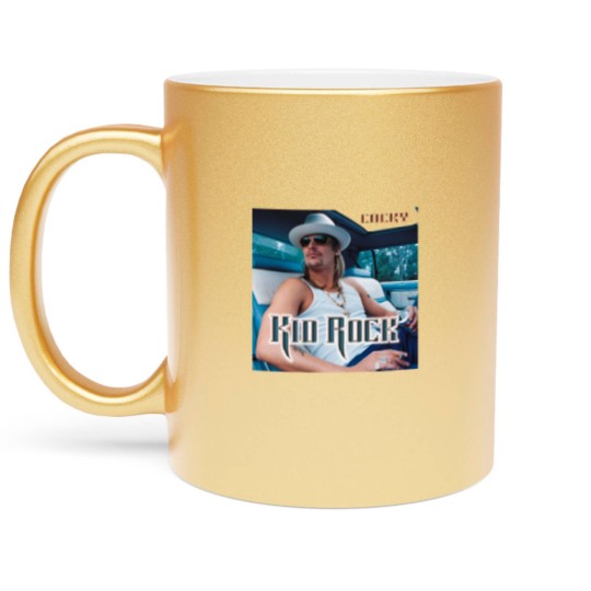 Discover kid rock Metallic Mugs
