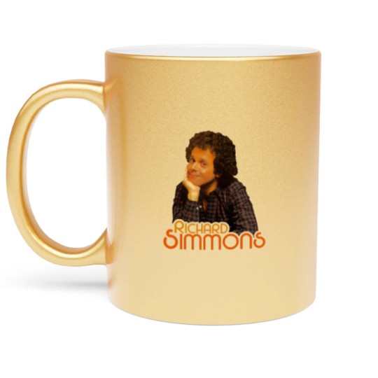 Discover Young Richard Simmons Metallic Mugs