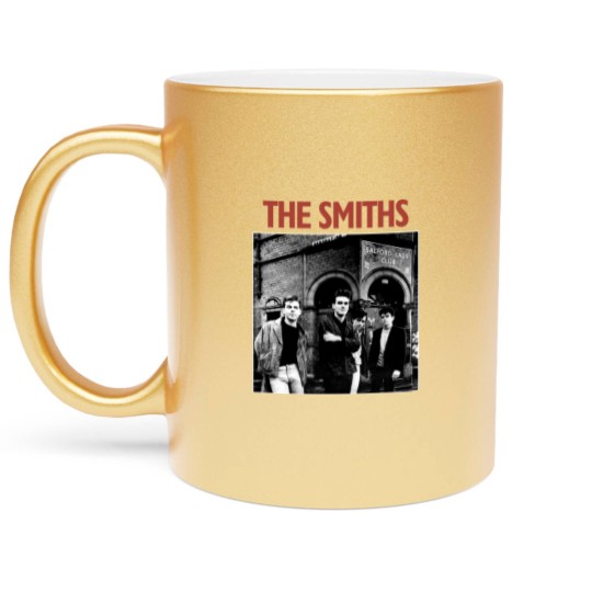 Discover The Smiths Metallic Mugs, The Smiths Vintage Metallic Mugs, The Smiths 80S Tour Metallic Mugs, The Smiths Rock Band Metallic Mugs