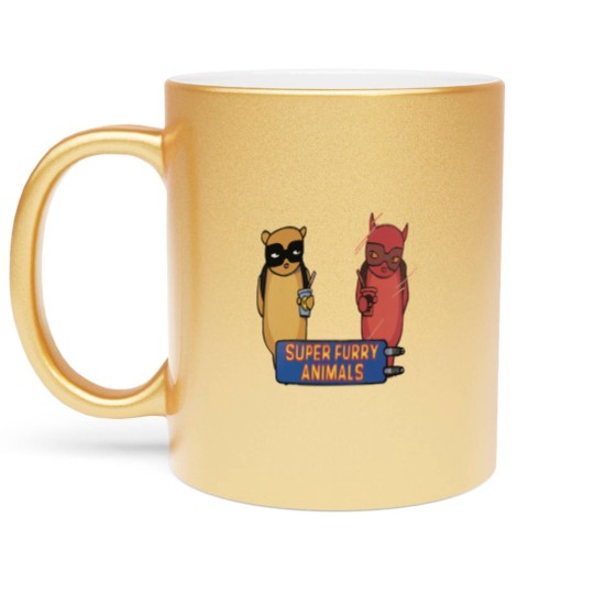 Discover Super Furry Animals Metallic Mugs