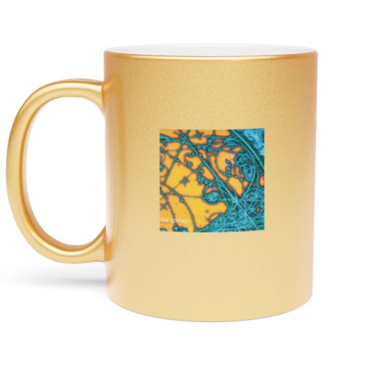 Discover the is this it strokes Metallic Mugs