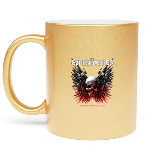 Discover The Expendables Movie Metallic Mugs