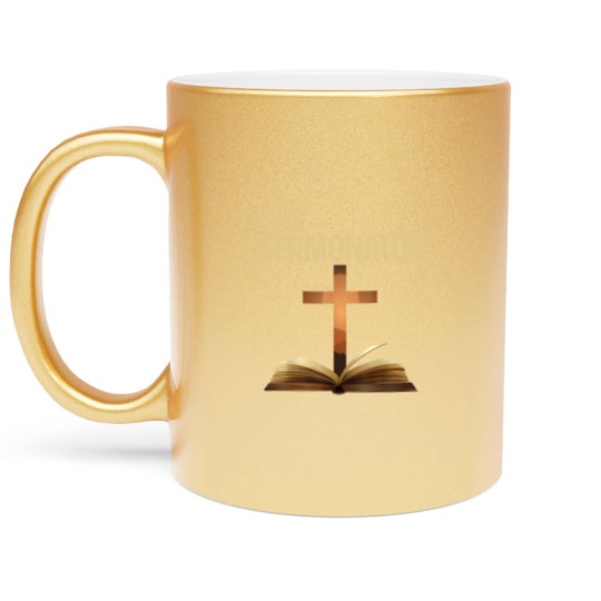 Discover Mens The Sermonator Pastor Appreciation Christian Cross Metallic Mugs Metallic Mugs