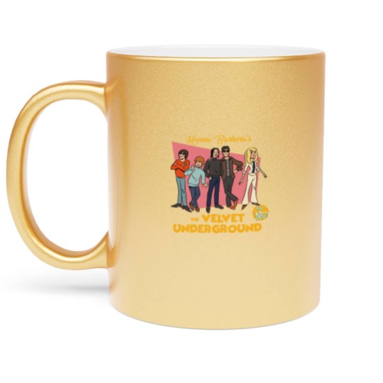 Discover The Velvet Underground And Nico Punk Rock Barberas The Velvet Underground And Nico Punk Rock Metallic Mugs