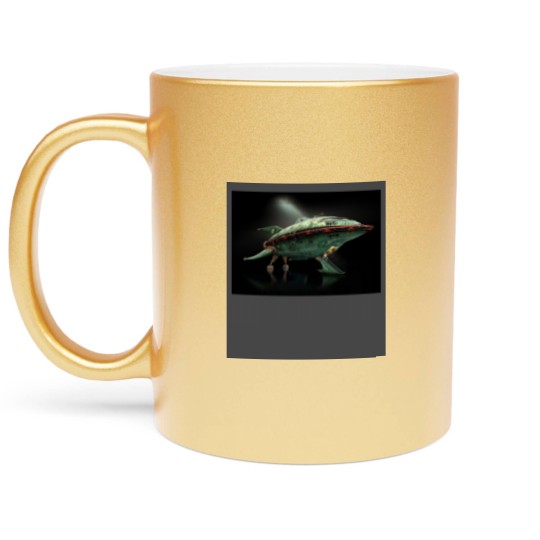 Discover Planet Express and Leela - Futurama - Metallic Mugs