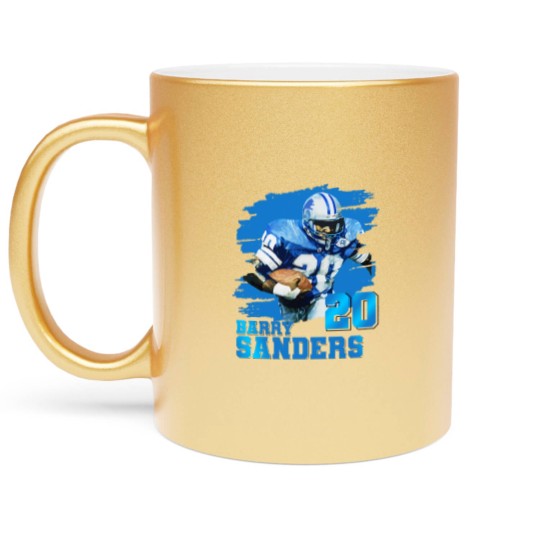 Discover Barry Sanders Metallic Mugs Metallic Mugs