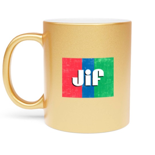 Discover Jif Peanut Butter Metallic Mugs