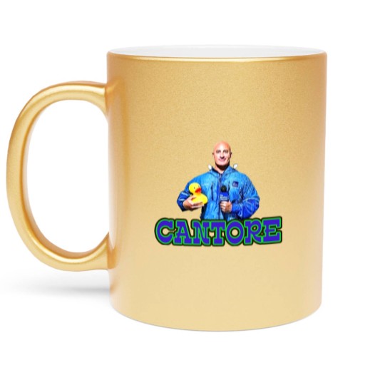 Discover Jim Cantore- The Weather Channel Metallic Mugs