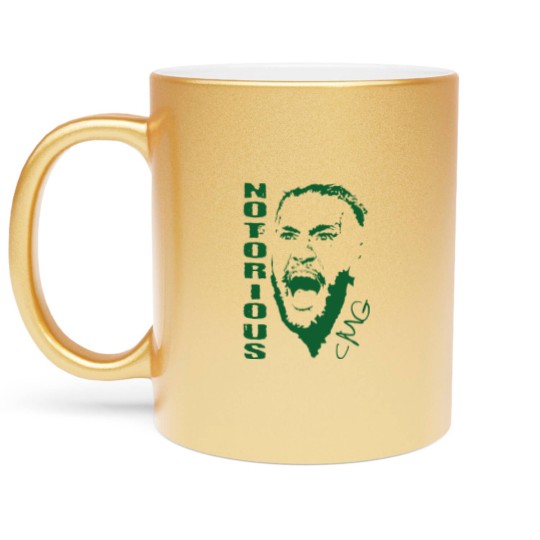 Discover Conor Mcgregor - Notorious Conor Mcgregor Metallic Mugs