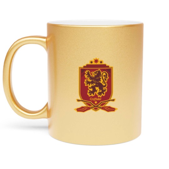 Discover Harry Potter| Gryffindor QUIDDITCH™ Crest Metallic Mugs
