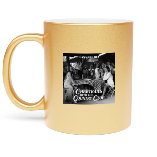 Discover Chemtrails Over the Country Club Werewolf Eyes Cover Long Metallic Mugs