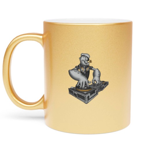 Discover DJ Popeye Metallic Mugs