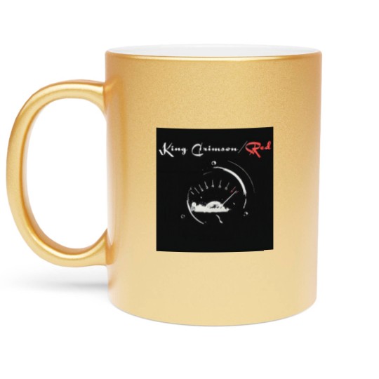 Discover king-crimsonred Metallic Mugs