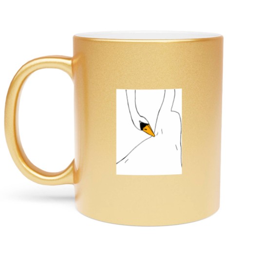 Discover Swan Dress (Bjork) Graphic Metallic Mugs
