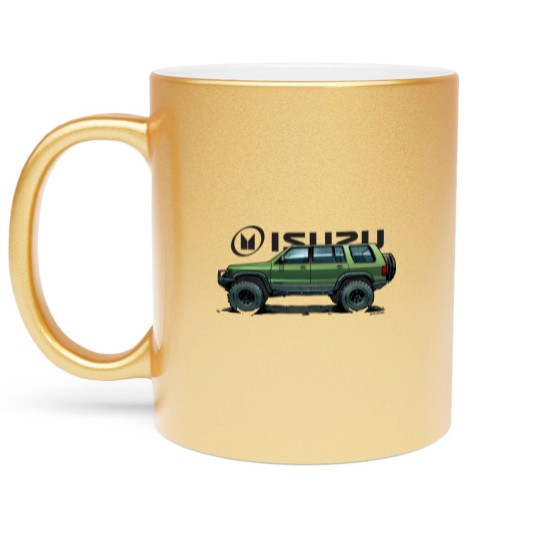 Discover 2nd Gen Isuzu Trooper - Green Metallic Mugs