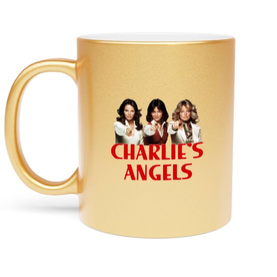 Discover Charlie&39.s Angels -roup - 70s Tv Show Metallic Mugs