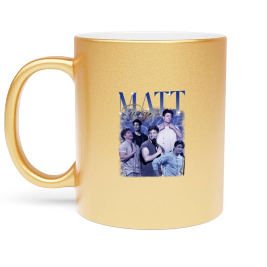 Discover Matt Rife Metallic Mugs, Matt Rife Vintage Metallic Mugs, Matt Rife World