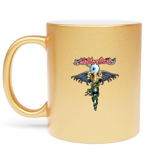 Discover motley crue devil Metallic Mugs