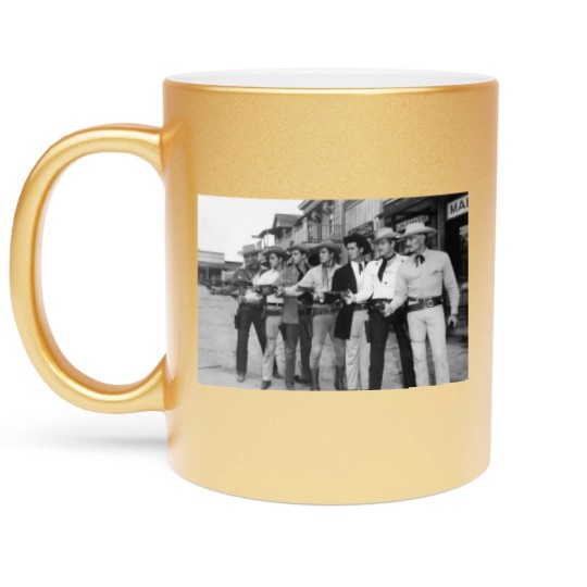 Discover 1950s western tv shows Classic Metallic Mugs