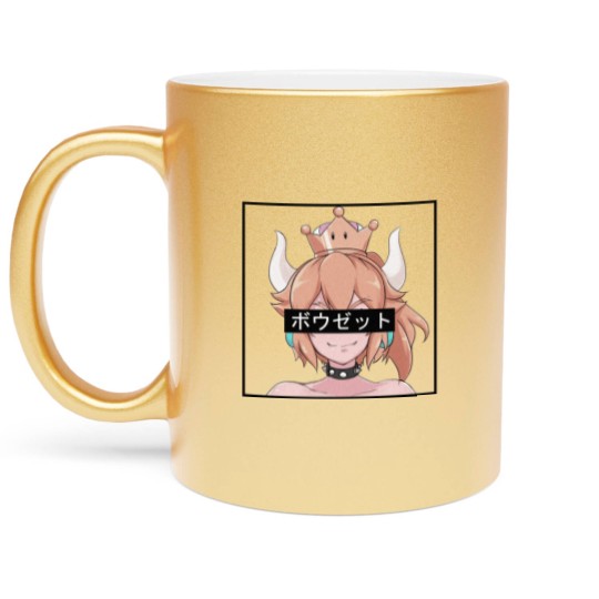 Discover Bowsette Metallic Mugs