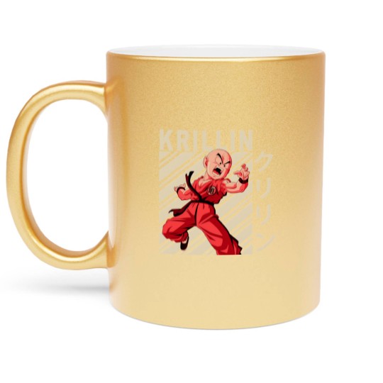 Discover Krillin - Vintage Artcompressed Metallic Mugs