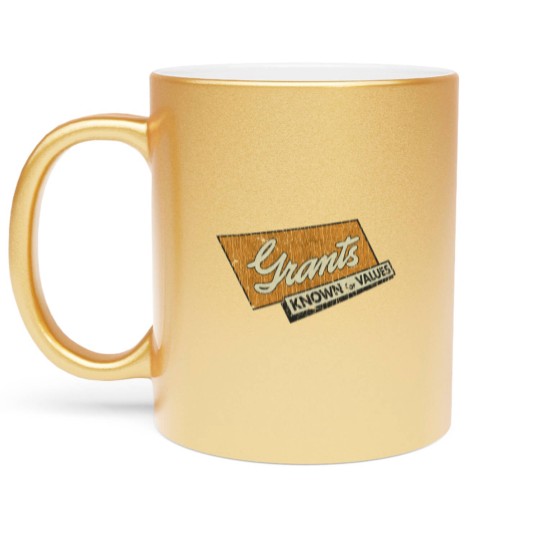 Discover grants known for values 1906 Metallic Mugs