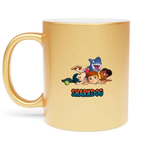 Discover Sharkdog Netflix animationSharkdog Netflix animation Metallic Mugs