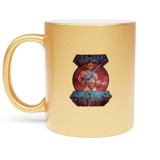 Discover HE MAN OLD Perfect Gift Metallic Mugs