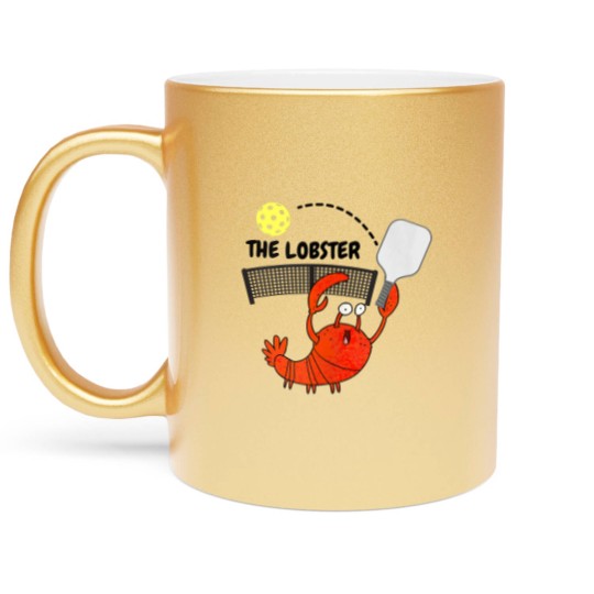 Discover Pickleball Lovers The Lobster 7751 Metallic Mugs