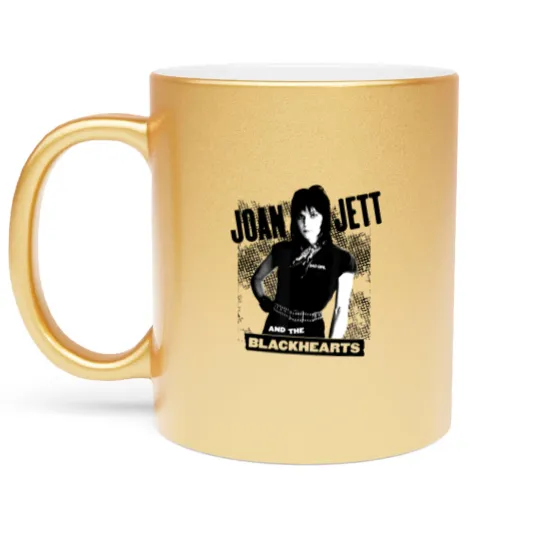 Discover Joan Jett and the Blackhearts - Bad Girl Metallic Mugs