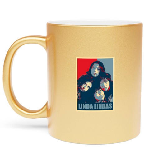 Discover The Linda Lindas Hope Metallic Mugs
