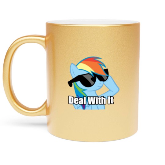 Discover Rainbow Dash Classic Metallic Mugs